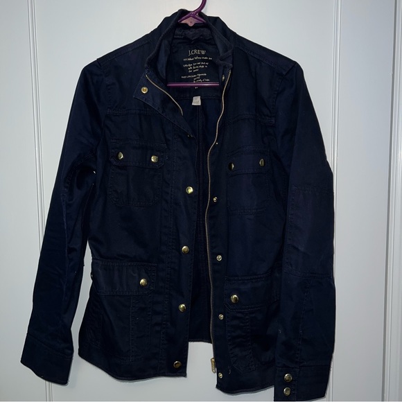 Navy Blue J Crew jacket - Picture 4 of 5